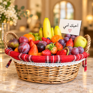 سلة بهجة – سلة فواكه فاخرة