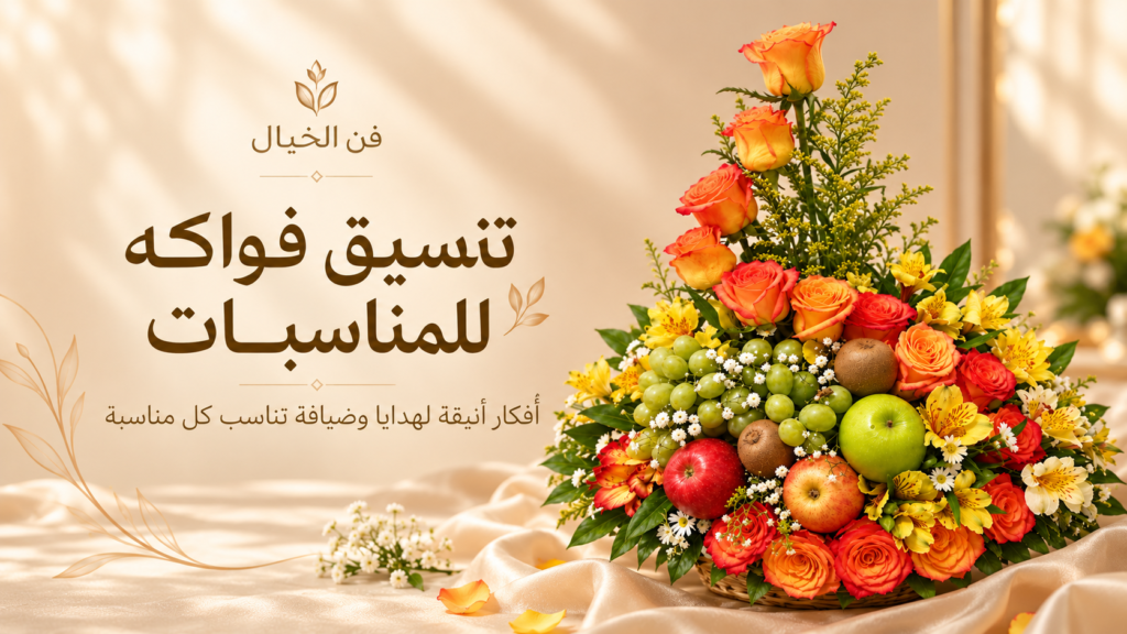تنسيق فواكه للمناسبات